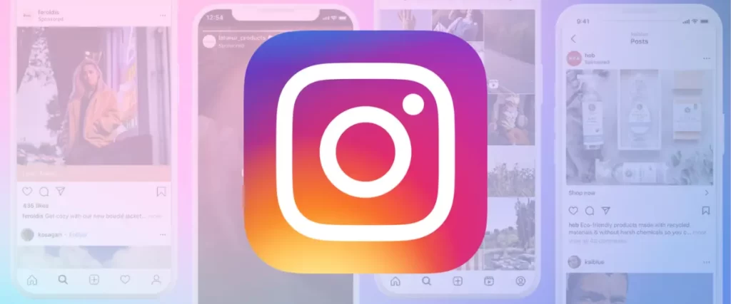 Instagram Advertising: Examples with Logo