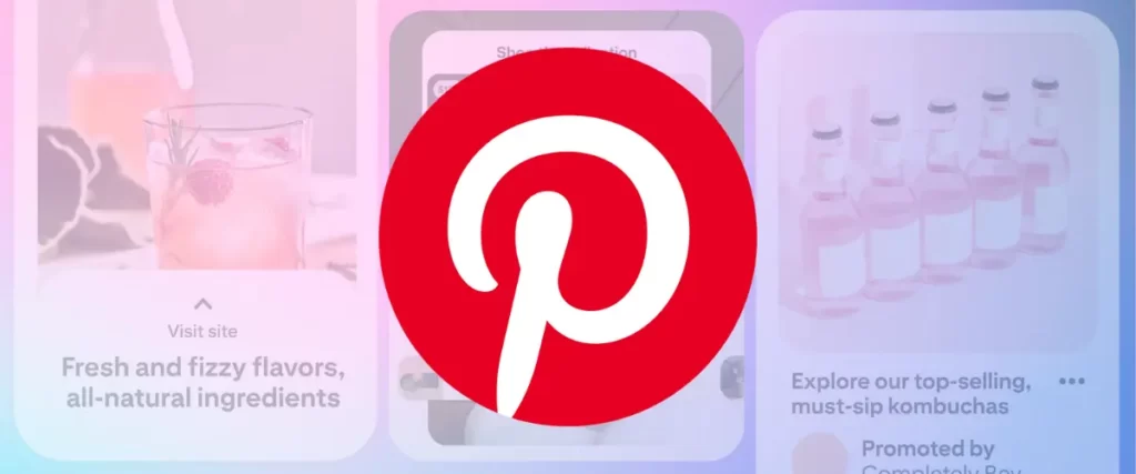 Pinterest Advertising: Examples with Logo