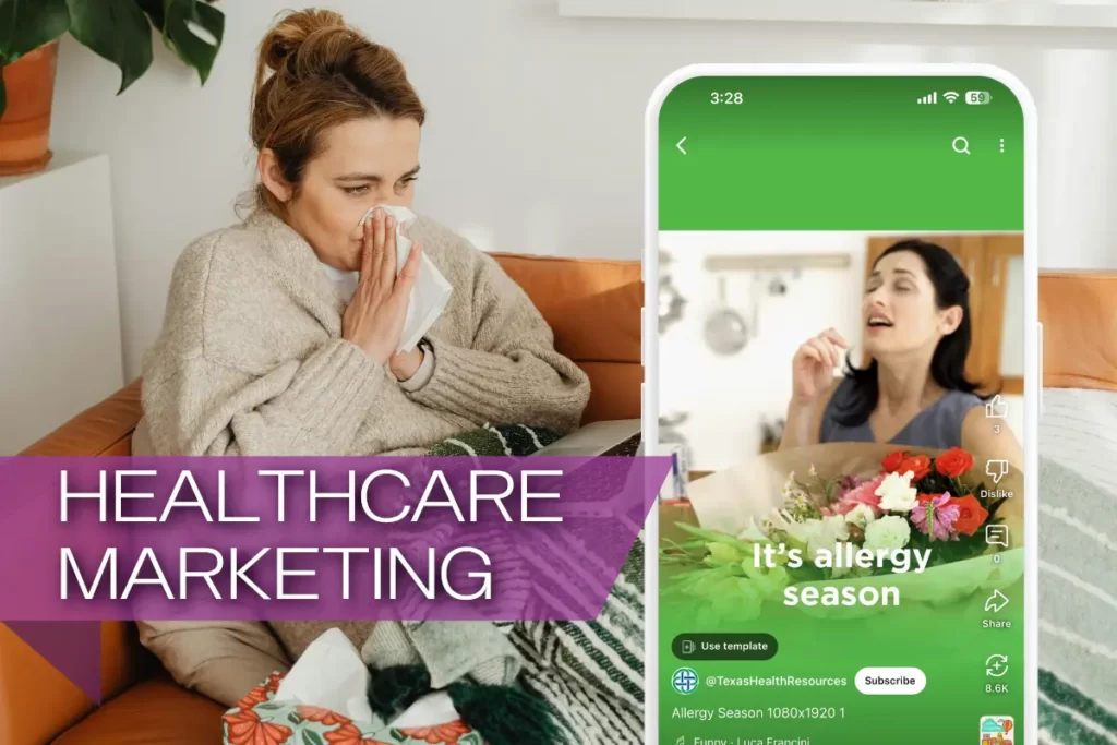 Creative Storytelling Healthcare Marketing: YouTube Shorts Allergy Ad